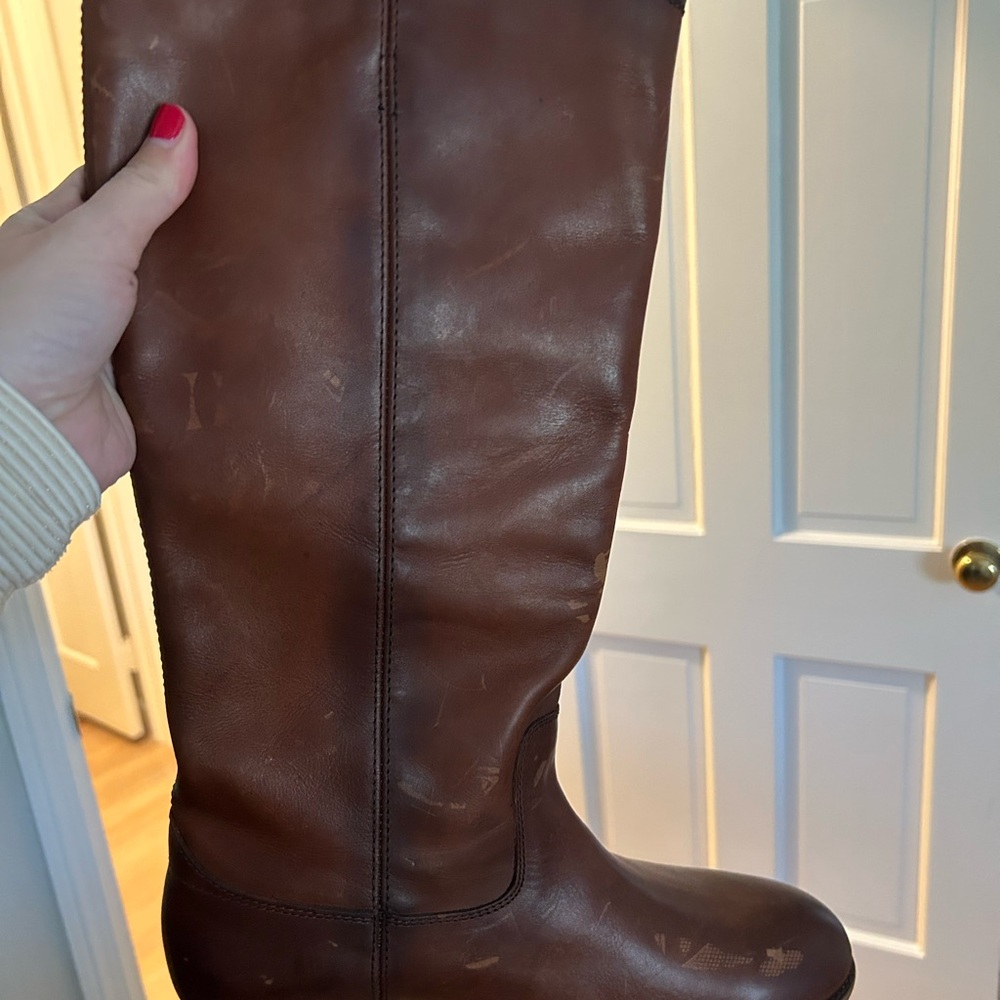 FRYE AND CO. Brown Heeled Boots